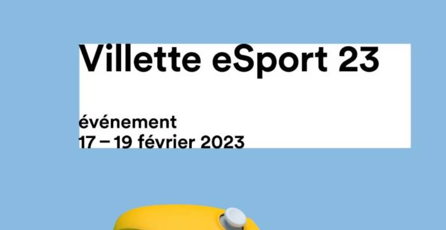 Affiche Villette eSport 2023