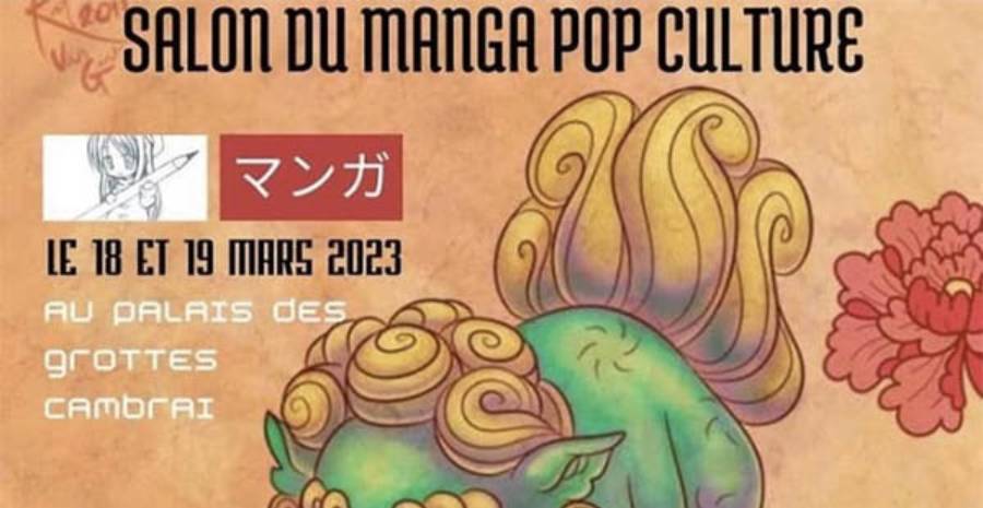 Affiche Salon du Manga et de la Pop Culture 2023