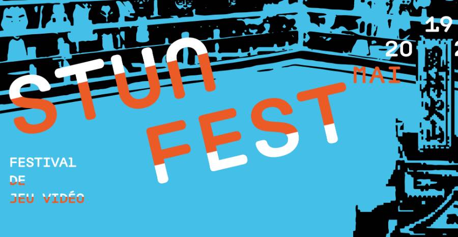 Affiche Stunfest 2023 - 18ème festival de jeu vidéo