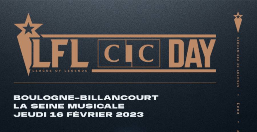 Affiche LFL CIC Day 2023