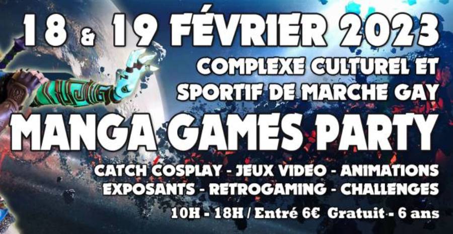 Affiche Manga Games Party
