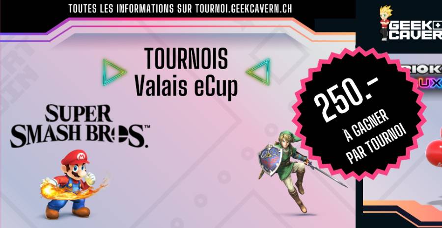 Affiche Tournois Valais eCup