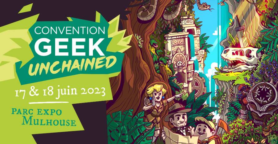 Affiche Convention Geek Unchained 2023