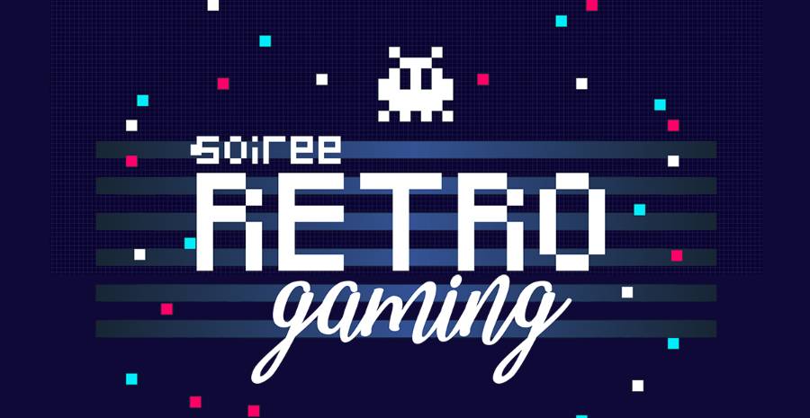 Affiche Soirée Rétrogaming Affiche Soirée Rétrogaming