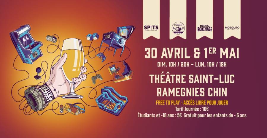 Affiche Craft Beer And Gaming 2023