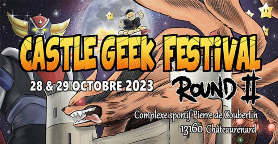 Affiche Castle Geek Festival 2023