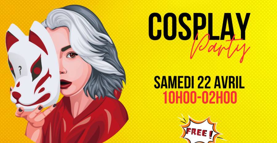 Affiche Cosplay Party