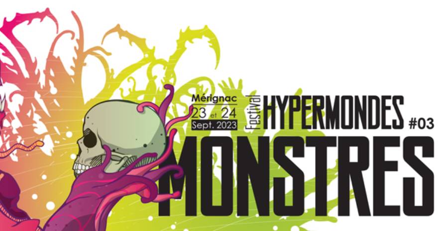 Affiche Festival Hypermondes 2023 - Monstres