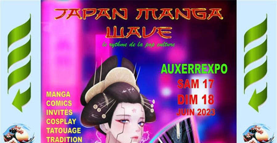 Affiche Japan Manga Wave Auxerre