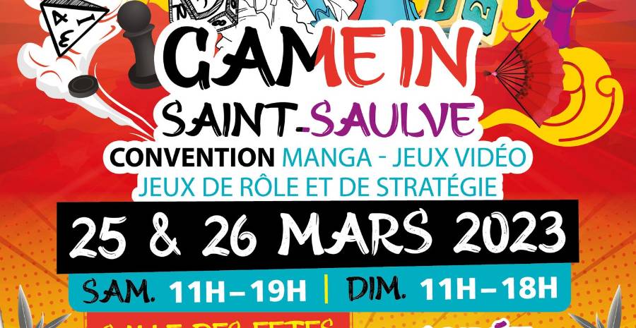 Affiche Game in Saint-Saulve 2023