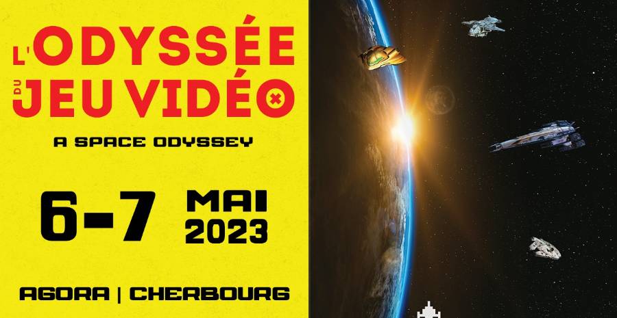 Affiche L'Odyssée du Jeu Vidéo 2023