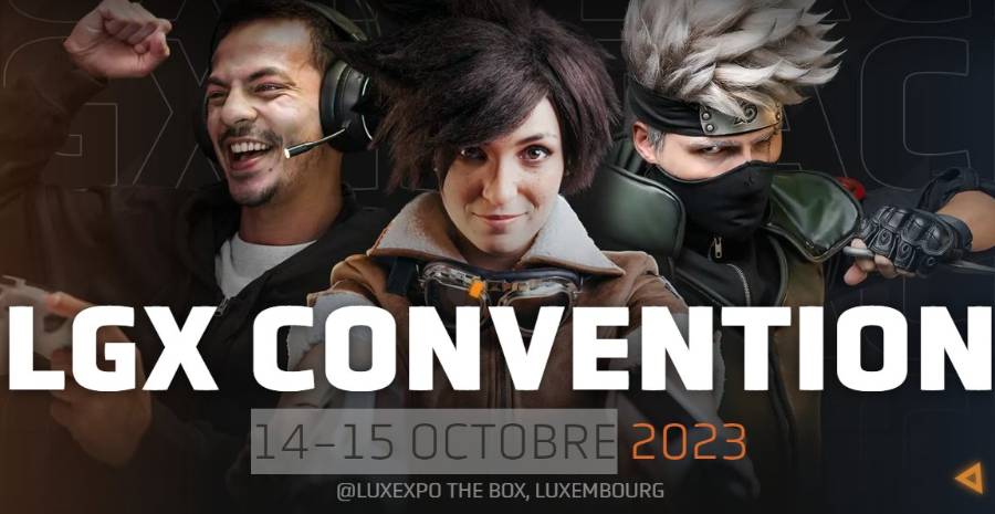 Affiche Luxembourg Gaming Xperience 2023