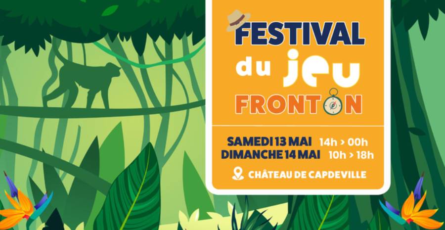 Affiche Festival du Jeu de Fronton 2023