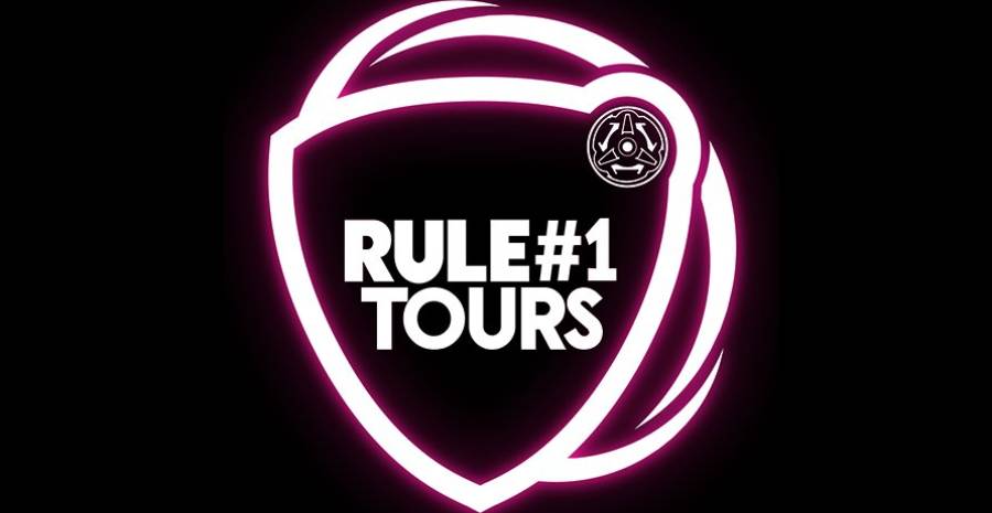 Affiche RULE#1 Tours 2023 - Tournois Rocket League