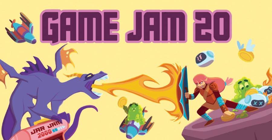Affiche Game Jam Game Dev Party 2023 - 20ème édition