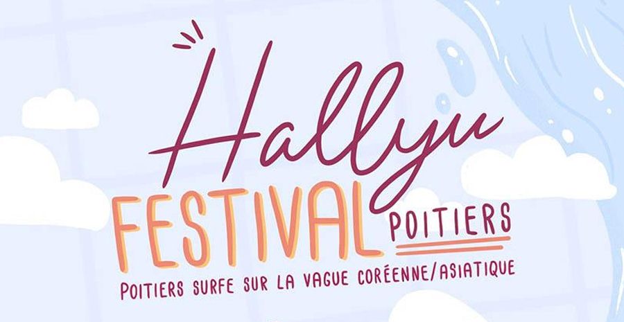 Affiche Hallyu Festival Poitiers 2023