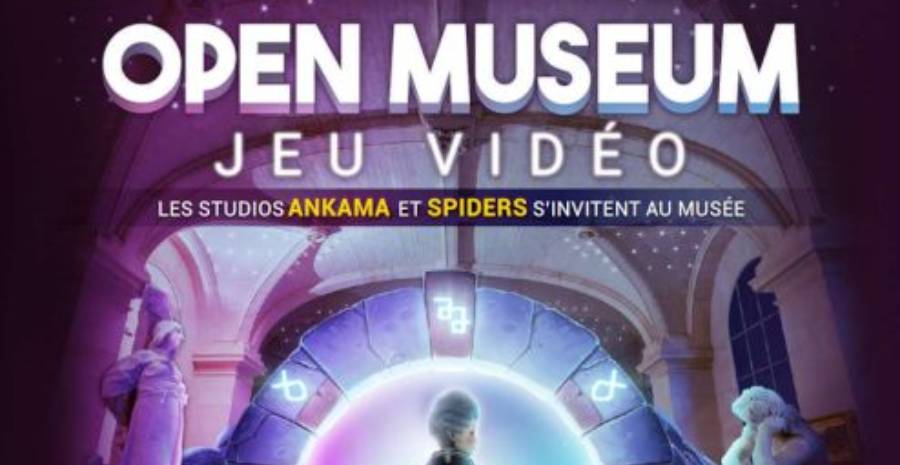 Affiche Open Museum - Jeu vidéo