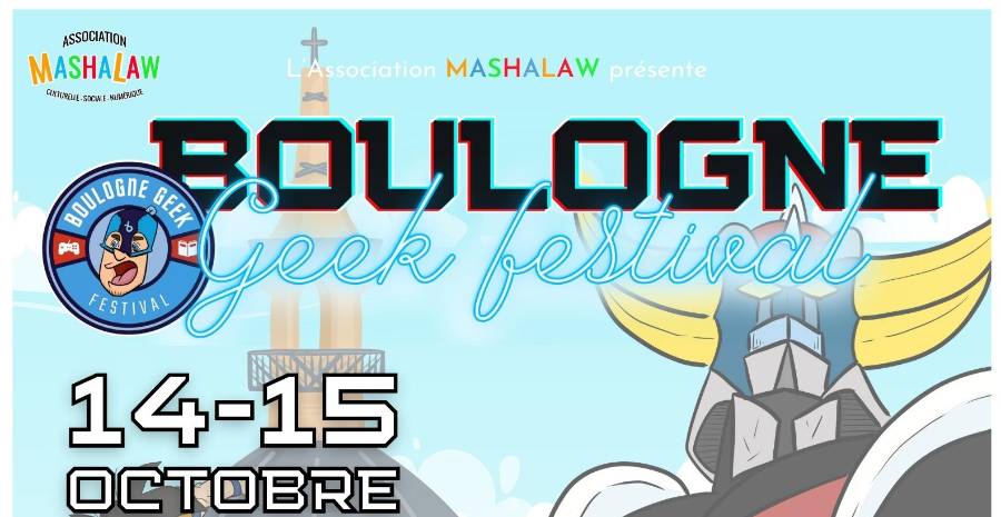 Affiche Boulogne Geek Festival 2023
