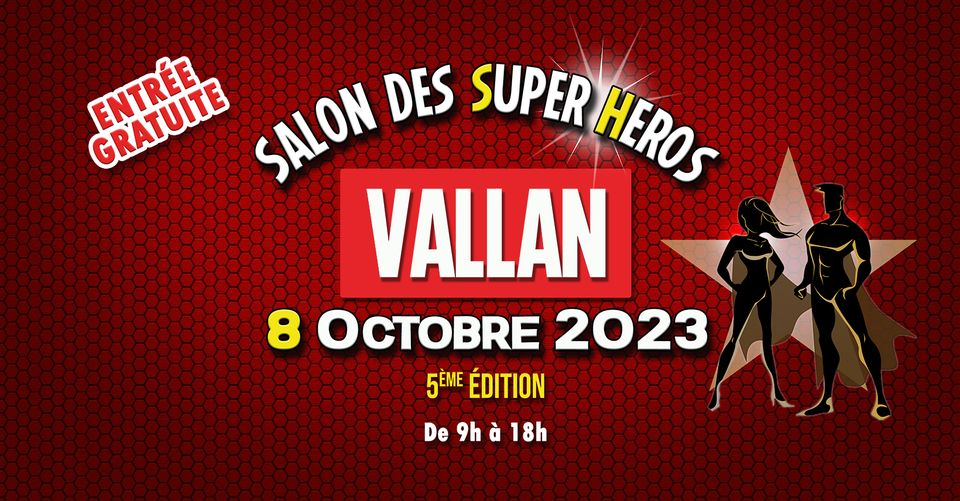 Affiche Salon des Super Héros