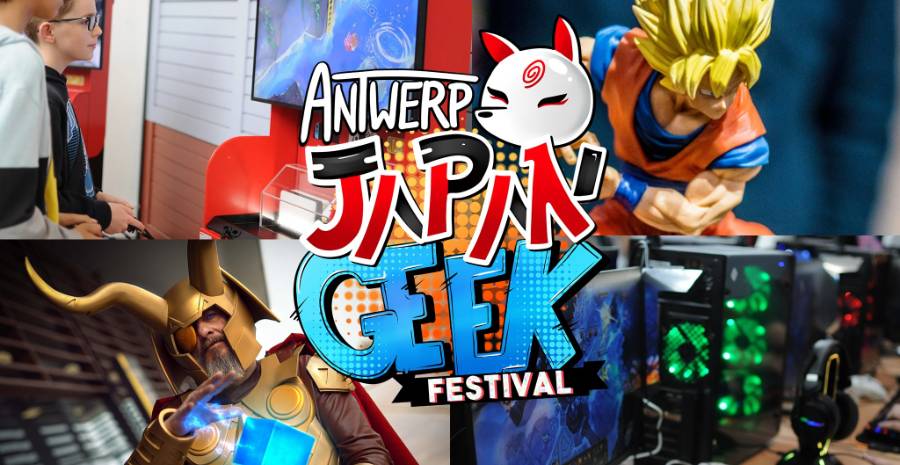 Affiche Anvers Japan Geek Festival 2023