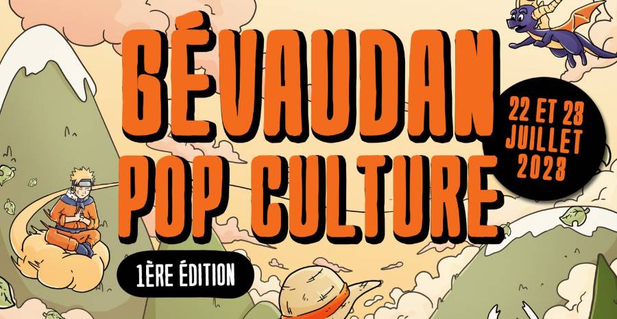 Affiche Gévaudan Pop Culture 2023