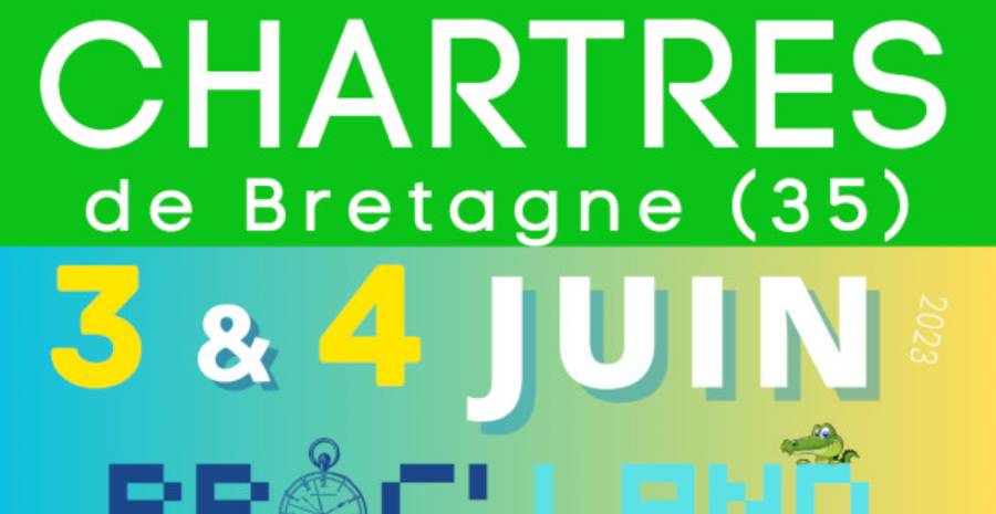 Affiche Broc'land Geek - Chartes de Bretagne 2023