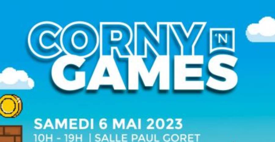 Affiche Corny n'Games 2023 Affiche Corny n'Games 2023