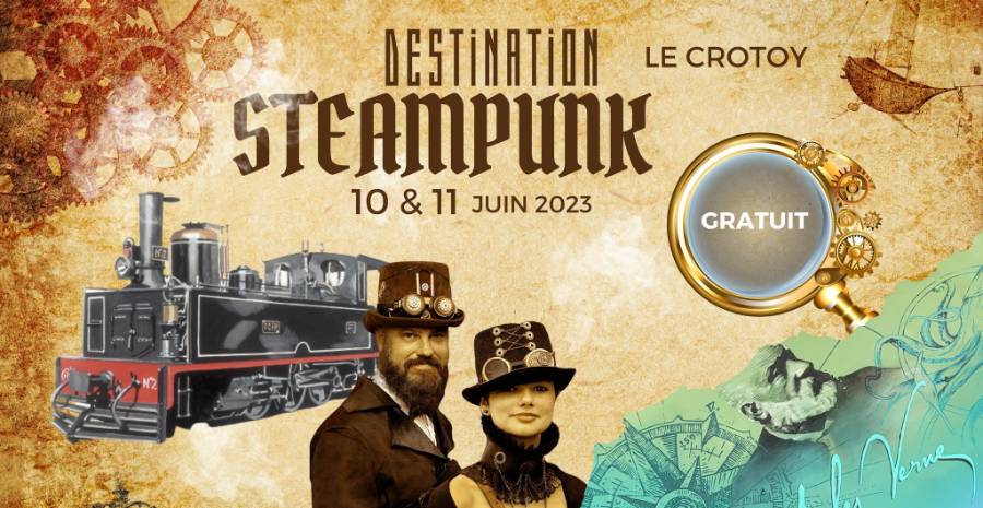 Affiche Destination Steampunk