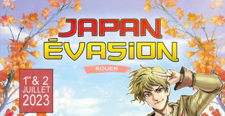 Affiche Japan Evasion Rouen 2023