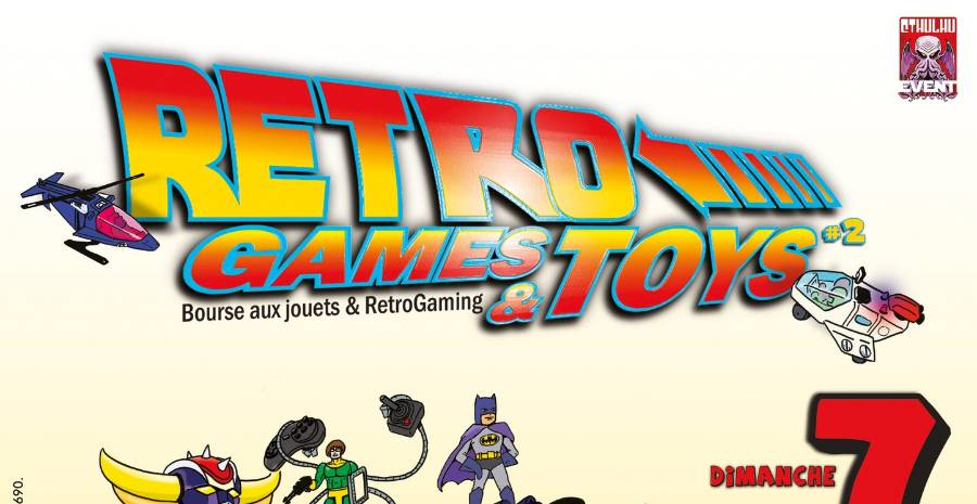 Affiche Retro Games Toys 2023