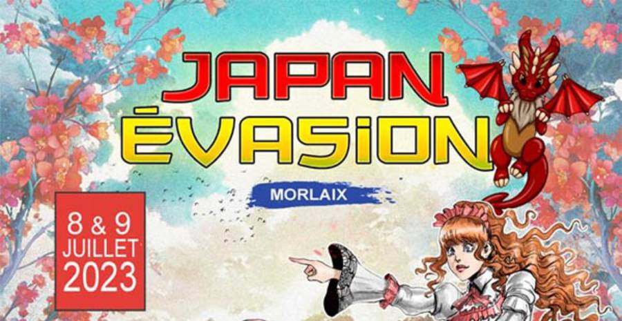Affiche Japan Evasion Morlaix 2023