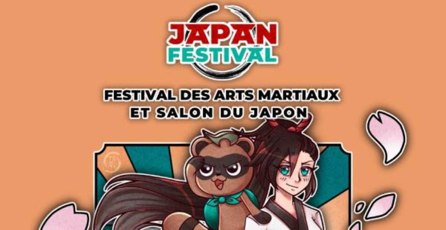 Affiche Festival des arts martiaux et salon du Japon