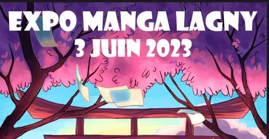 Affiche Expo Manga Lagny 2023