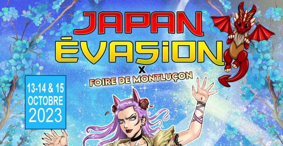 Affiche Japan Evasion Montluçon 2023