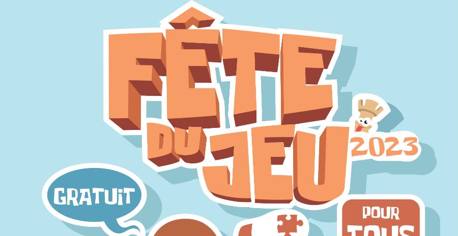 Affiche Fête du Jeu de Clermont-Ferrand 2023