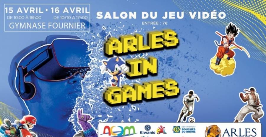 Affiche Arles in Games 2023