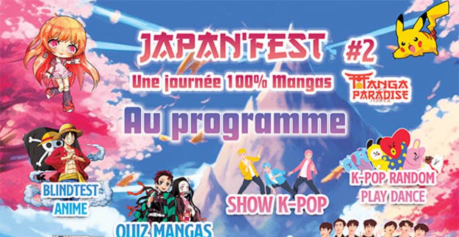 Affiche Japan'Fest Antibes 2023