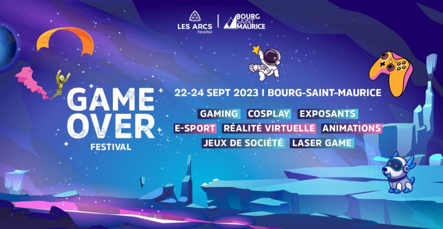 Affiche Game Over Festival 2023