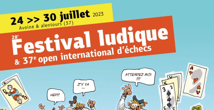 Affiche Festival Ludique 2023 Affiche Festival Ludique 2023