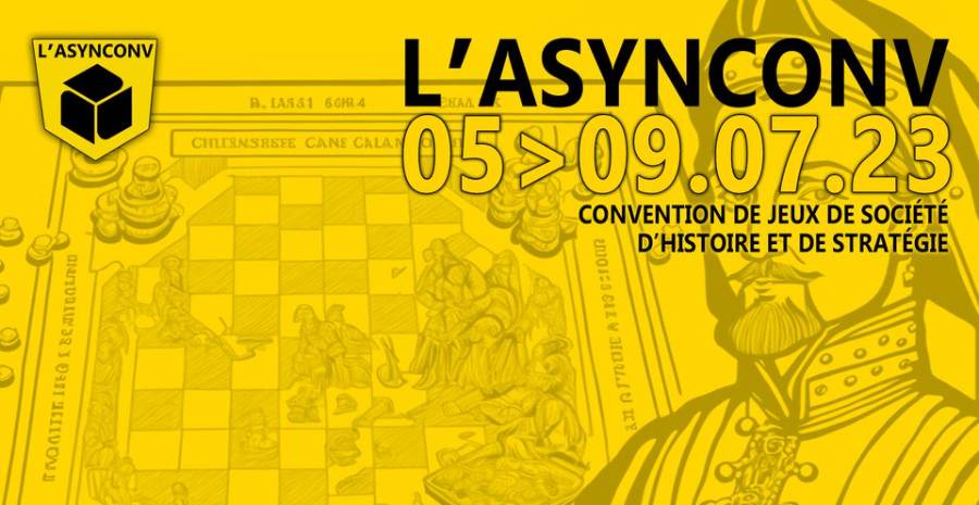 Affiche L'Asynconv 2023 Affiche L'Asynconv 2023
