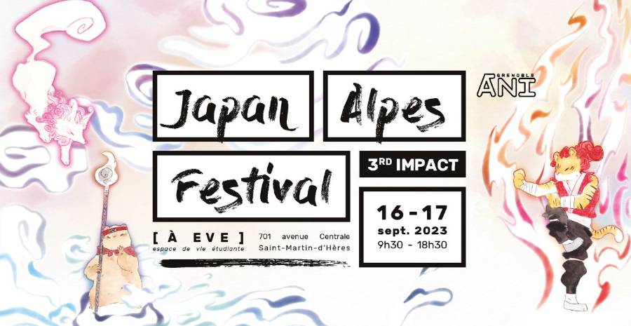 Affiche Japan Alpes Festival 2023