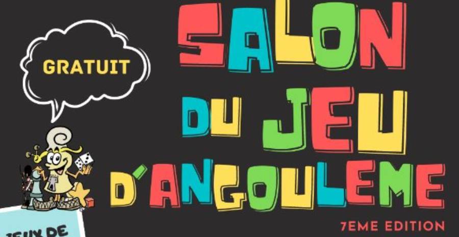 Affiche Salon du Jeu d'Angoulême 2023