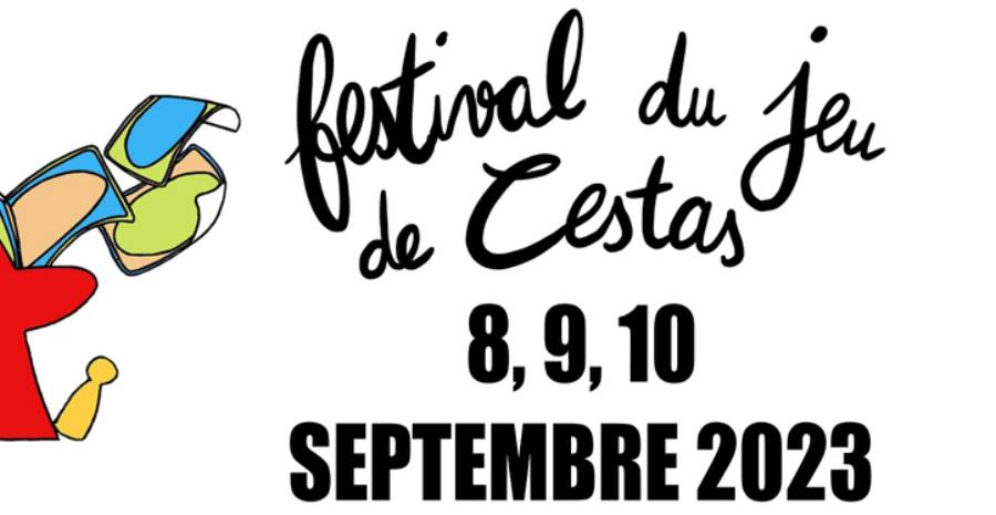 Affiche Festival du jeu de Cestas 2023