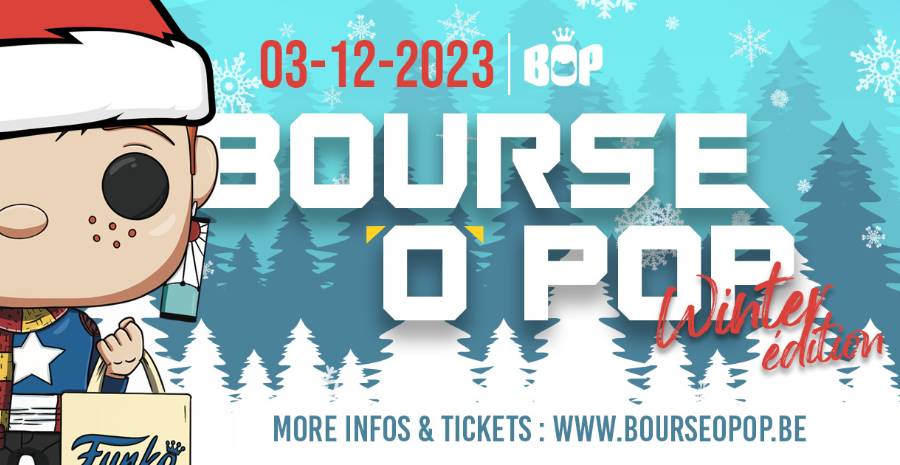 Affiche Bourse 'O' Pop 2023 - Winter Edition