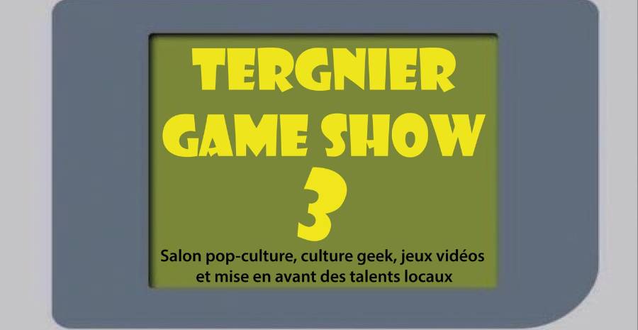 Affiche Tergnier Game Show 2023 Affiche Tergnier Game Show 2023