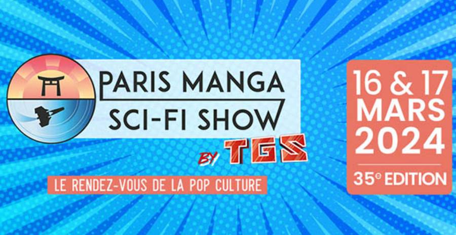 Affiche Paris Manga et Sci-Fi Show 2024 - 35ème édition