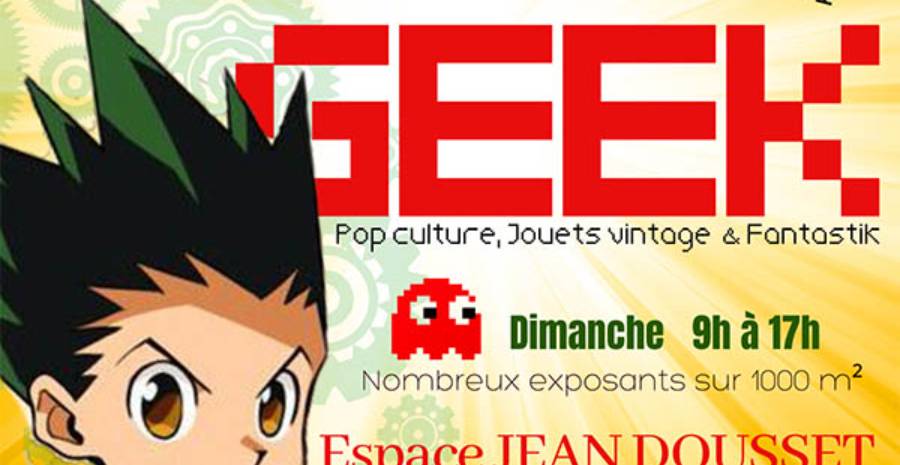 Affiche Broc'Land Geek Neuville de Poitou 2023
