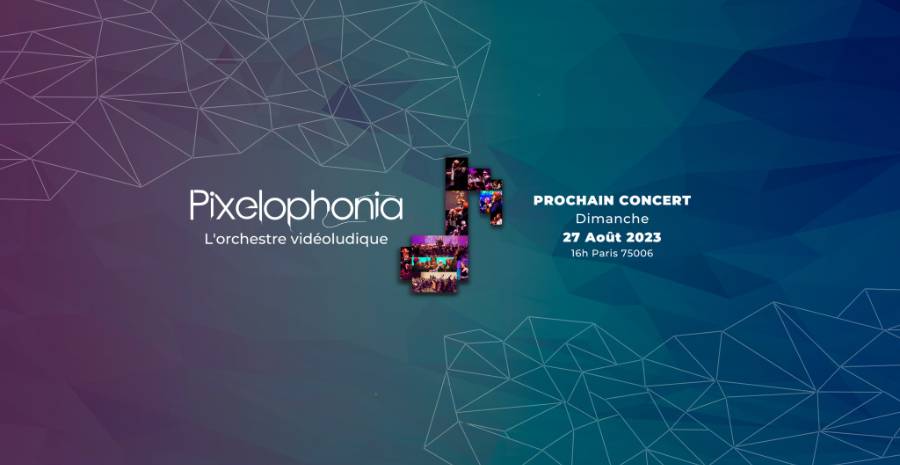 Affiche Pixelophonia - Grand Concert d'été 2023