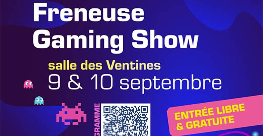 Affiche Freneuse Gaming Show 2023