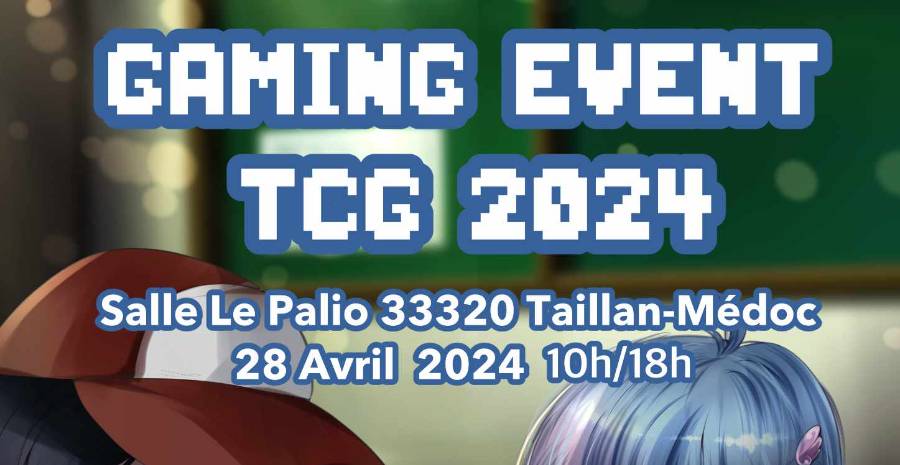 Affiche Gaming Event TCG 2024
